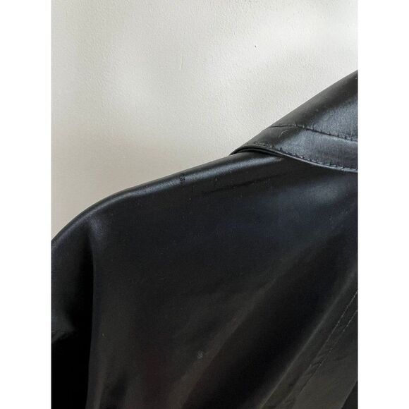 JASON WU Black Waist Belted Multi-zipper Moto Jacket Size 2 - Picture 6 of 8